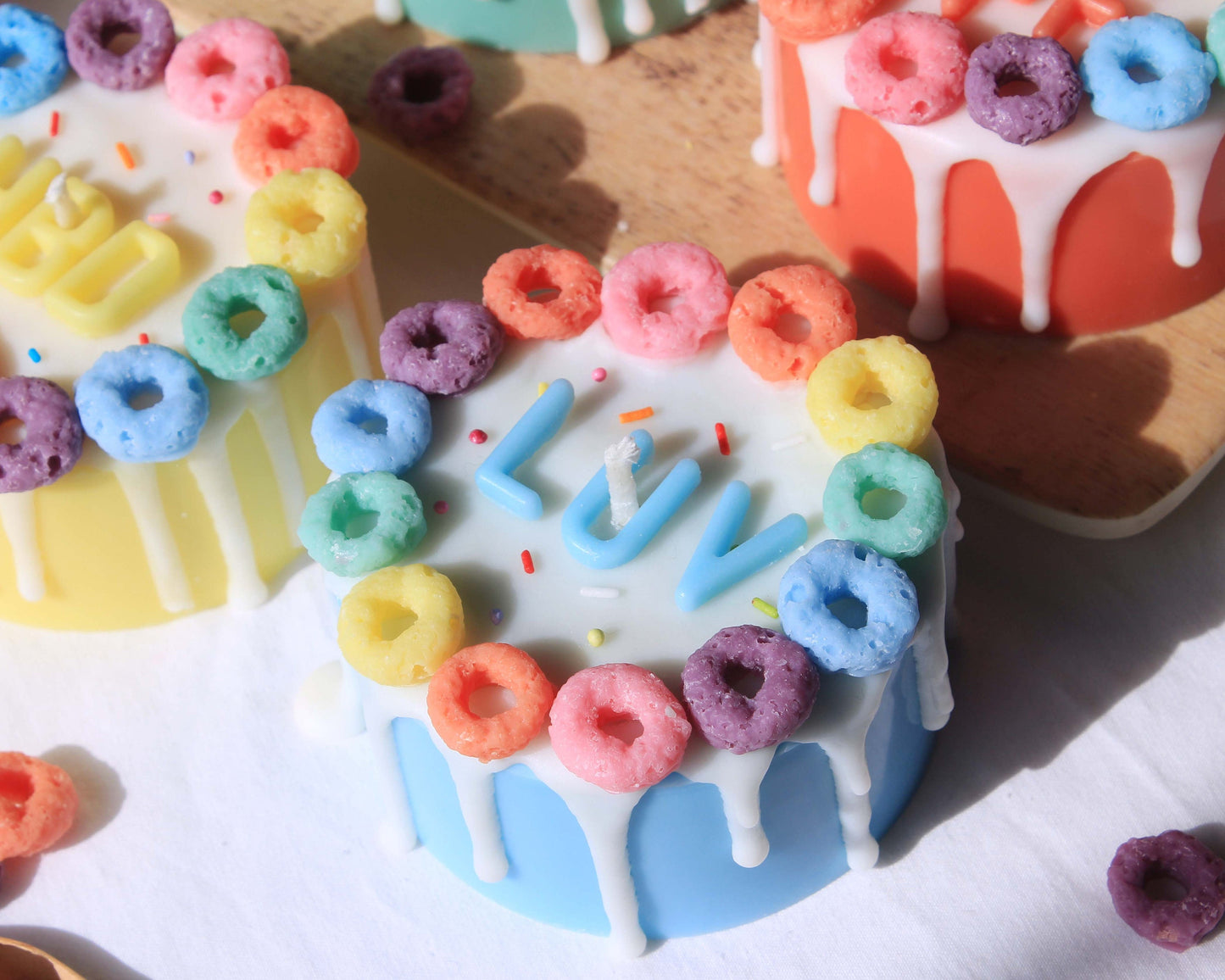 Personal Message Cake Candle