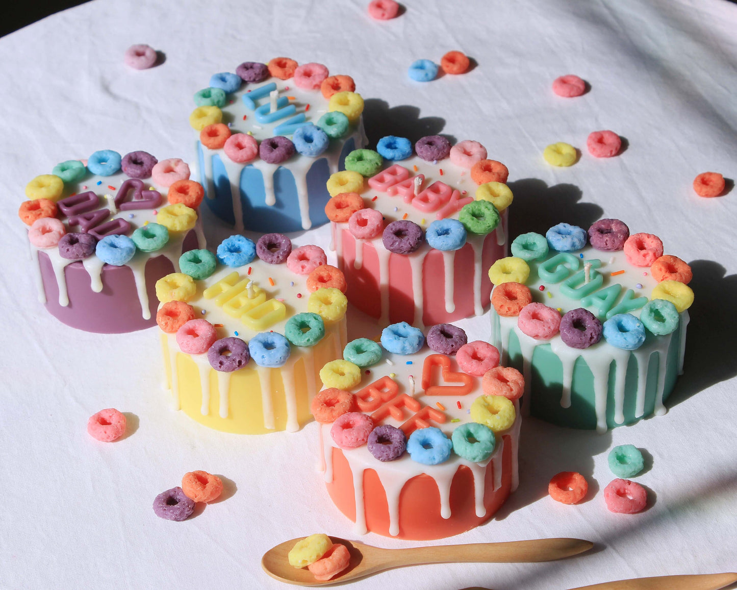 Personal Message Cake Candle