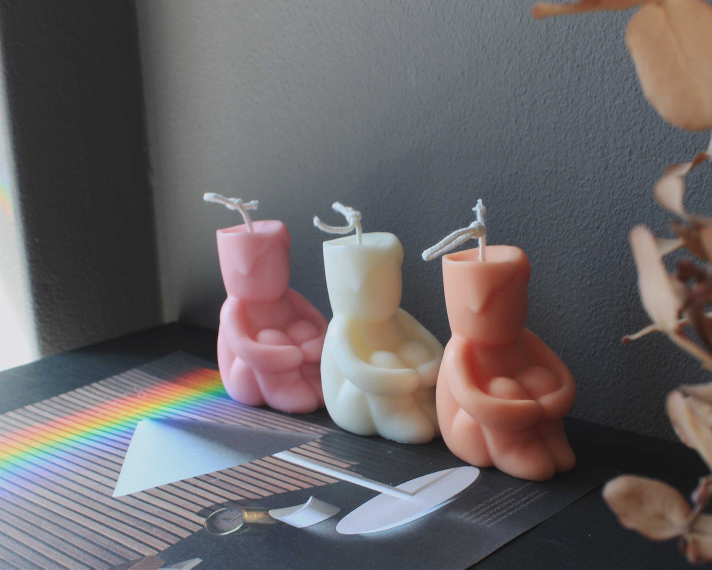 Lonely, Solitude Person Candle