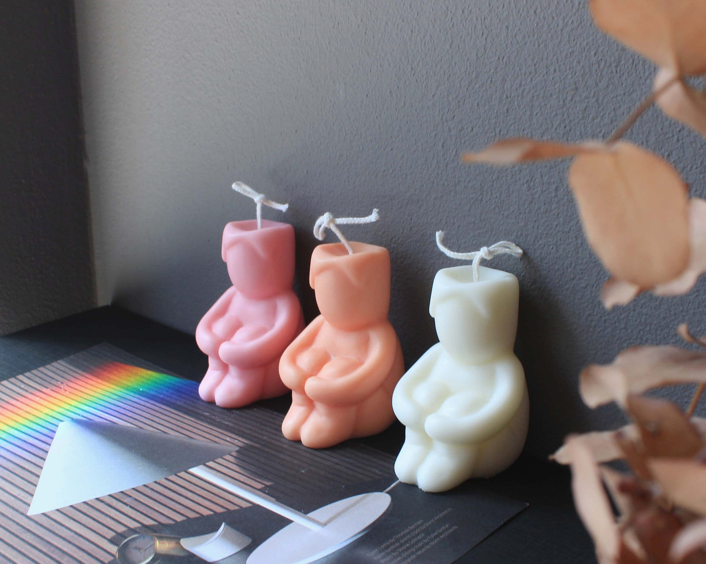 Lonely, Solitude Person Candle