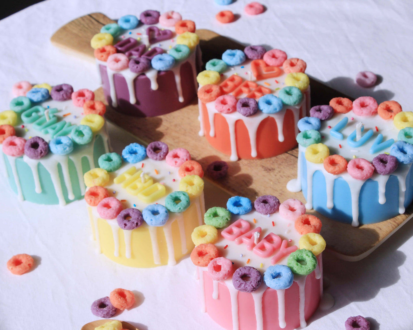 Personal Message Cake Candle