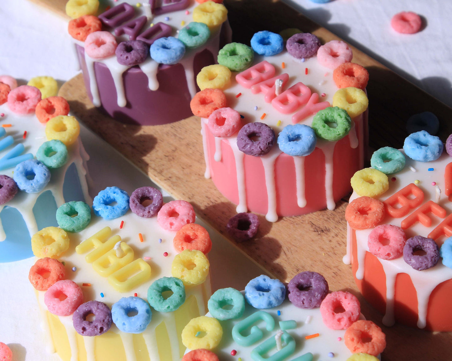 Personal Message Cake Candle