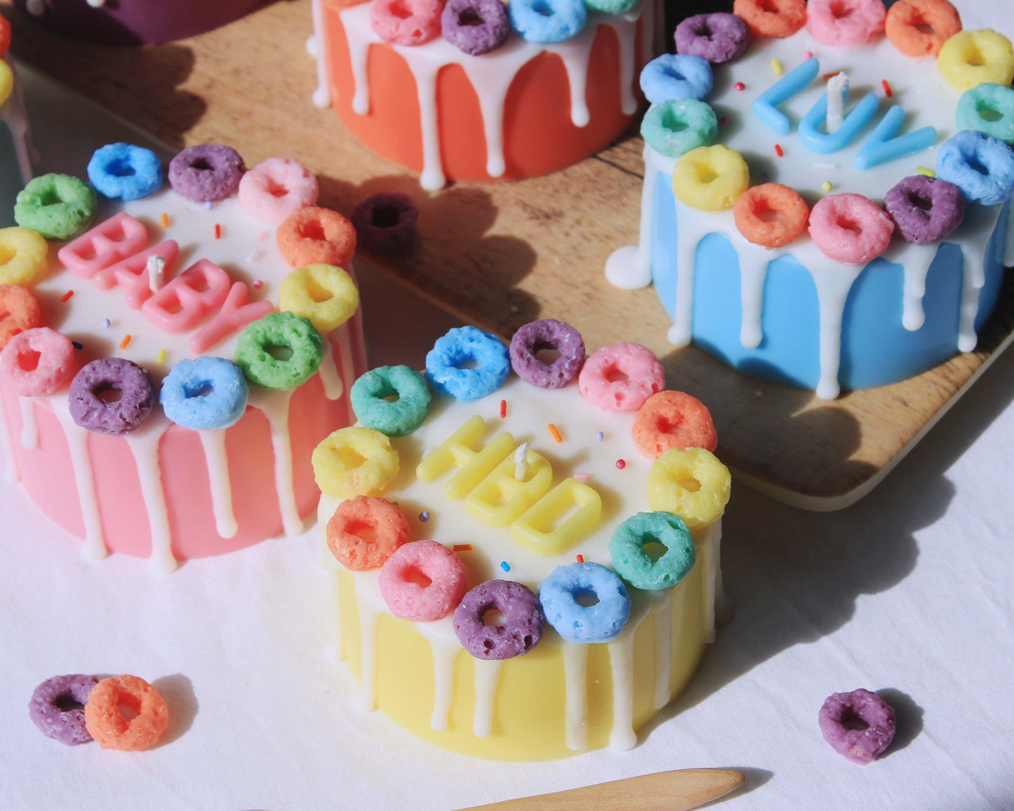 Personal Message Cake Candle