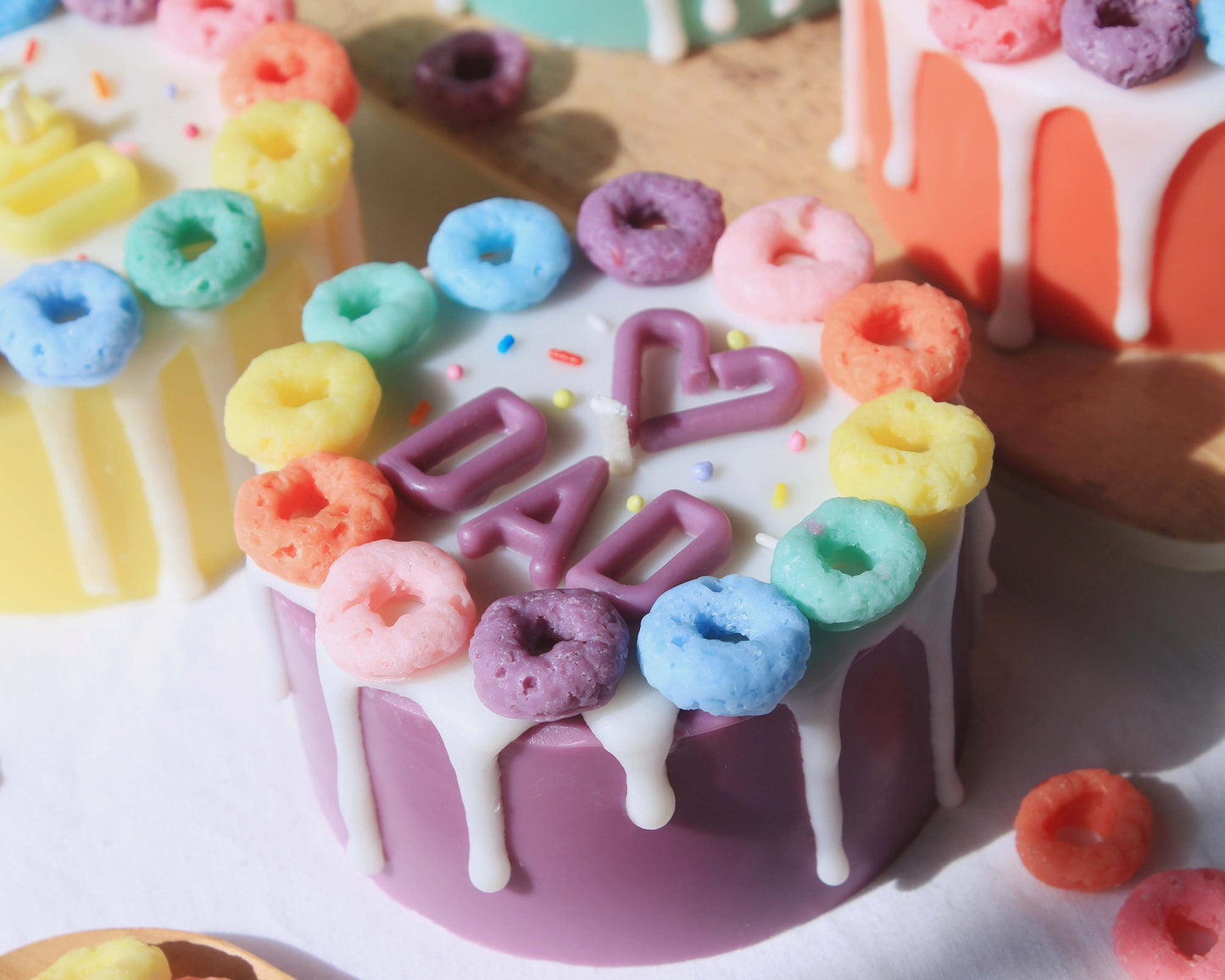 Personal Message Cake Candle