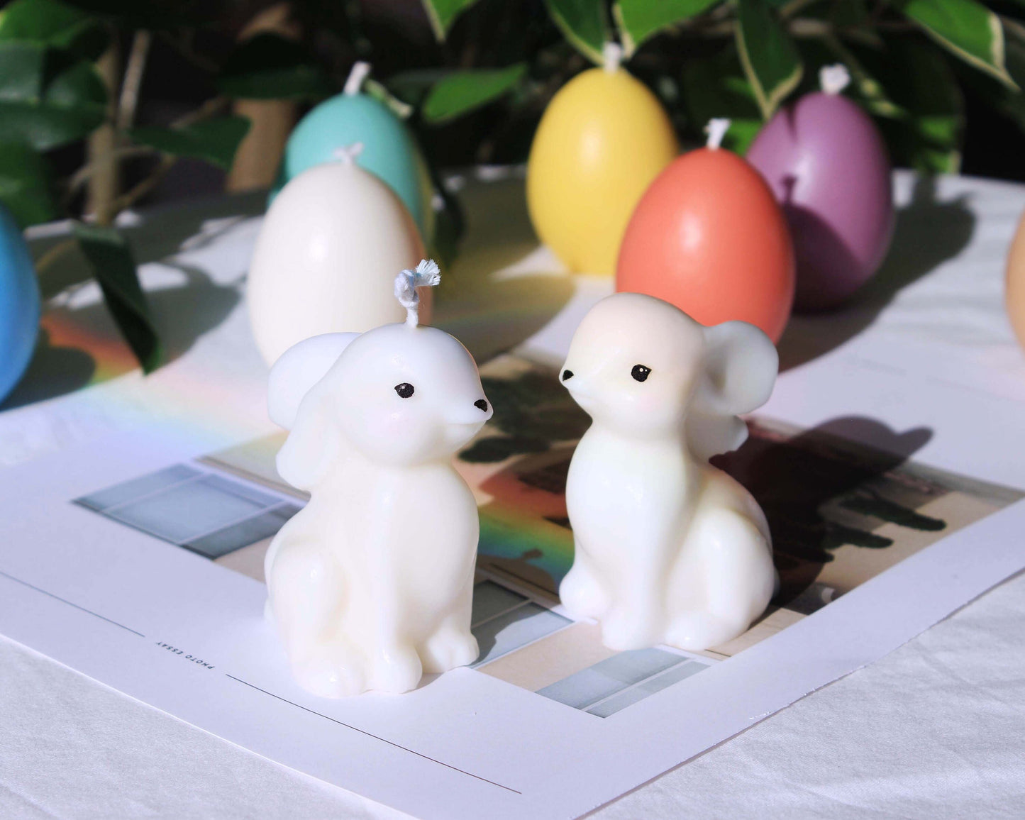 Bunny Candle