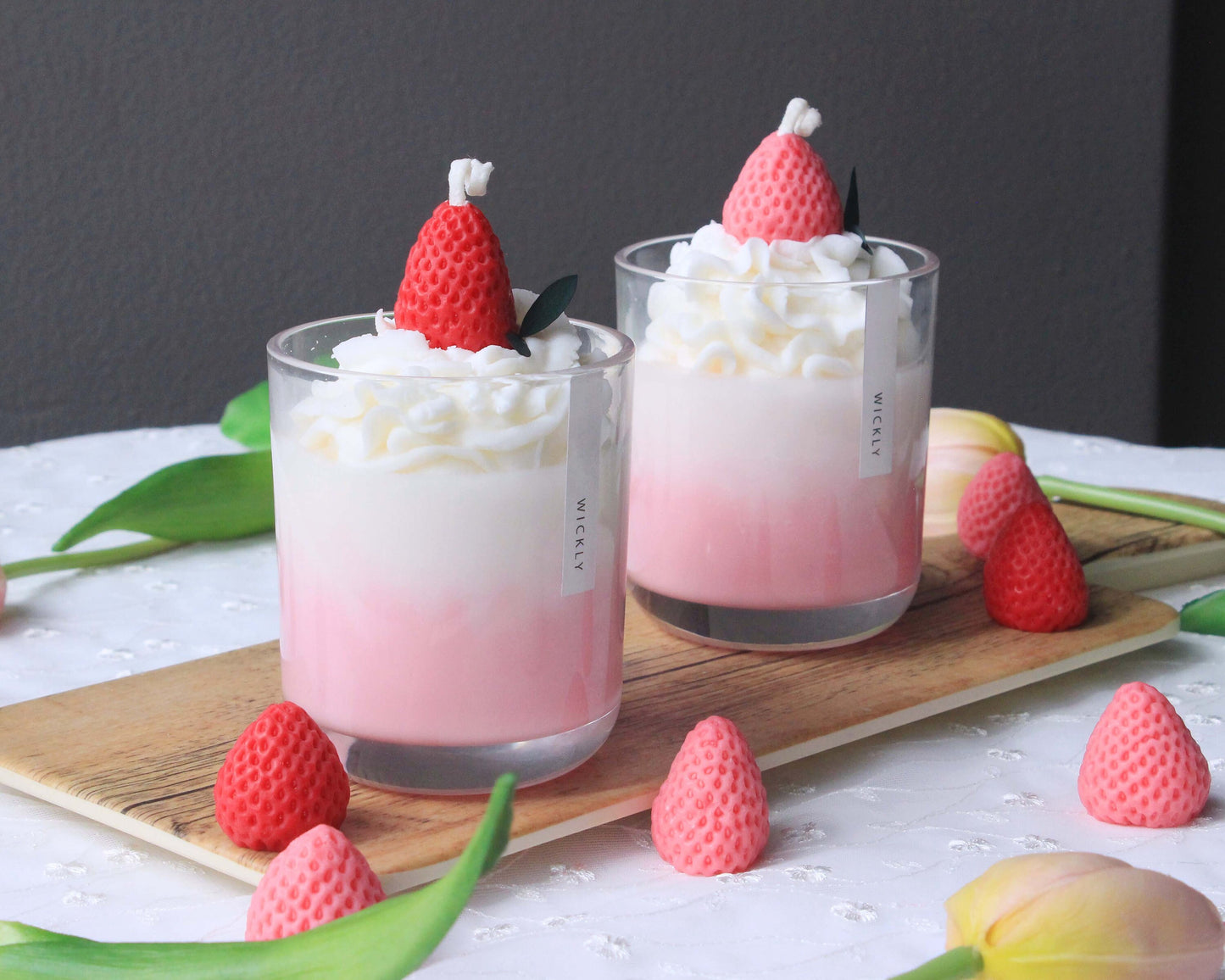 Strawberry Milkshake / Smoothie Candle