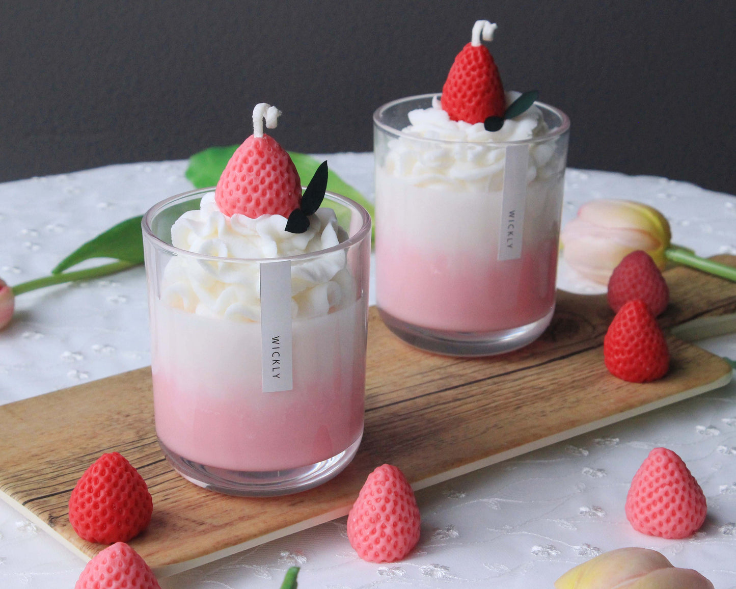 Strawberry Milkshake / Smoothie Candle