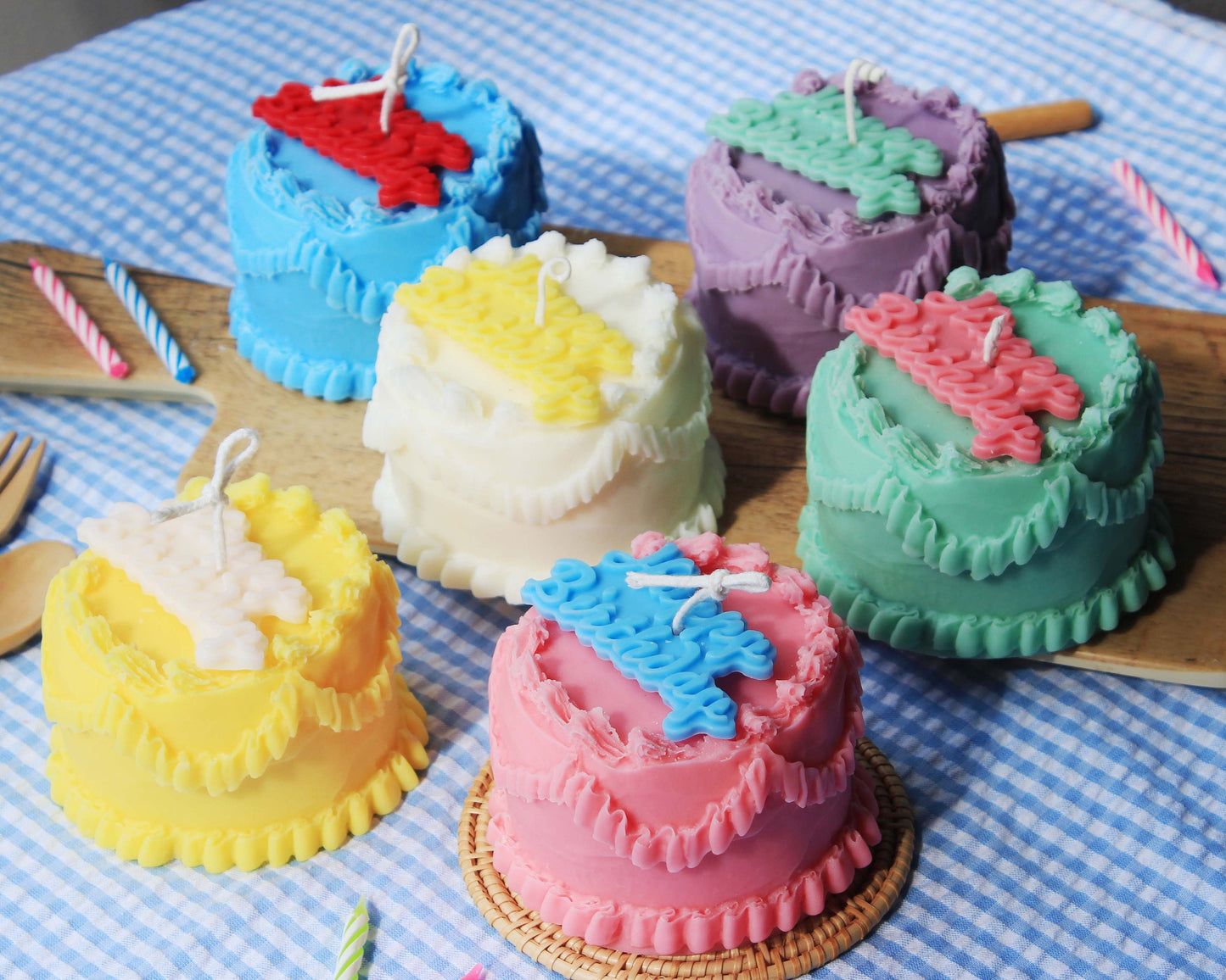 Personalised Birthday Cake Candle