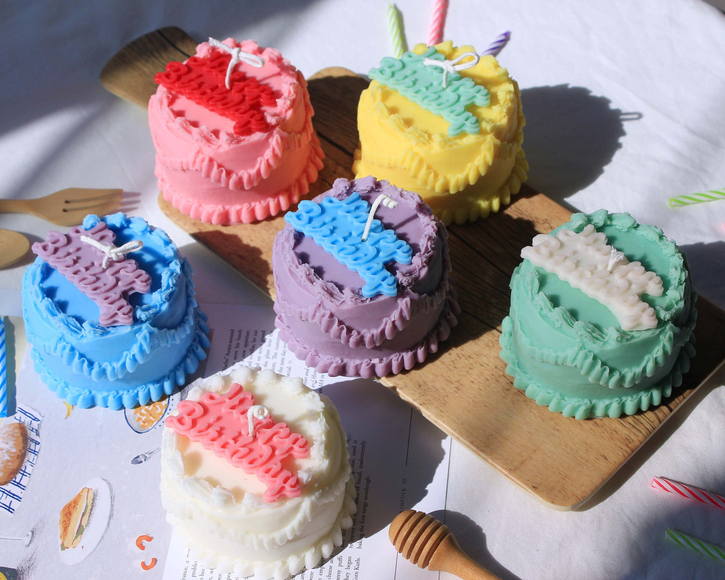 Personalised Birthday Cake Candle