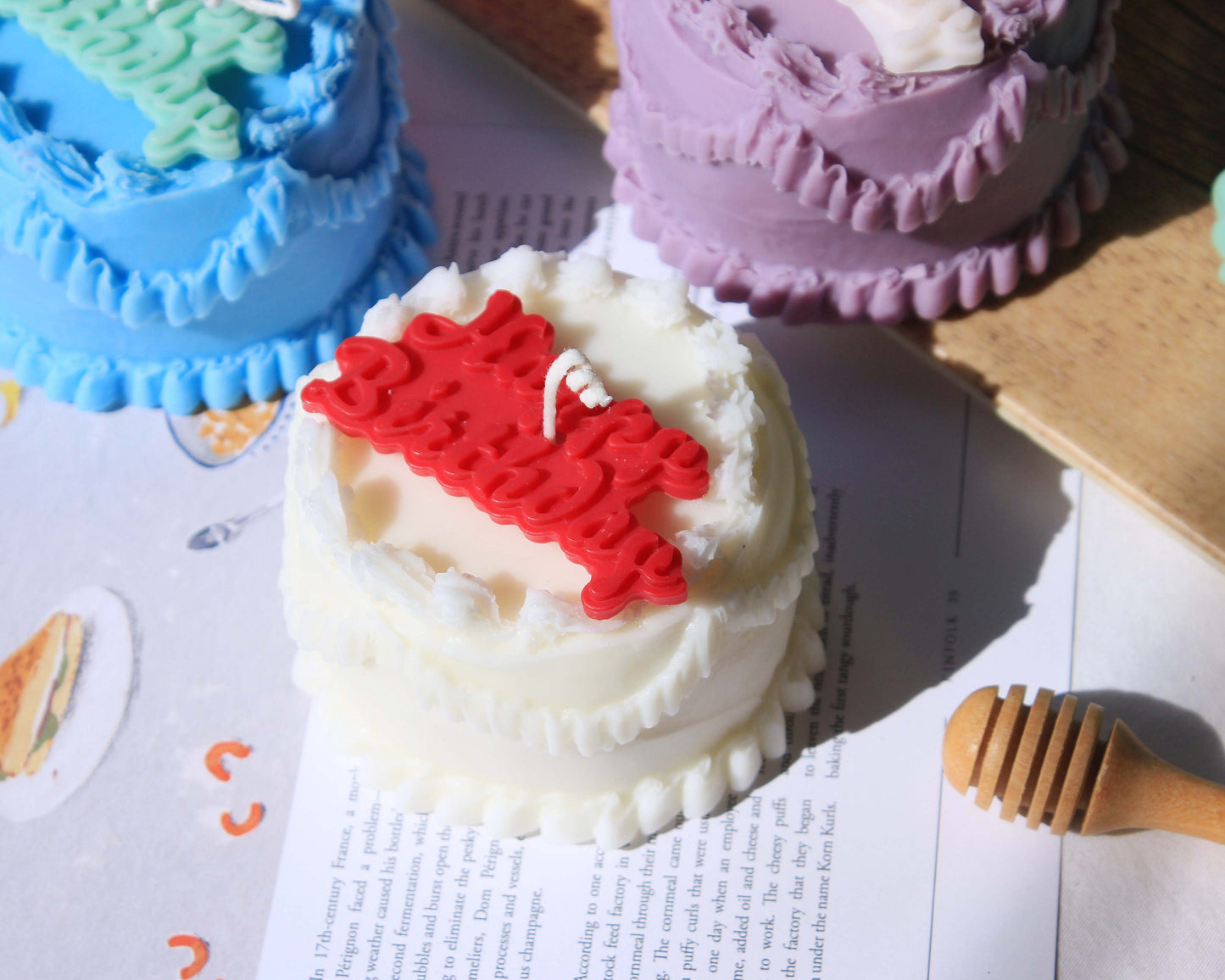 Personalised Birthday Cake Candle