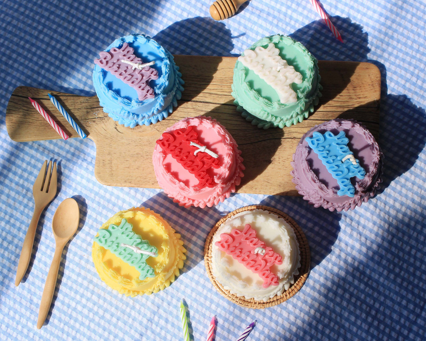 Personalised Birthday Cake Candle