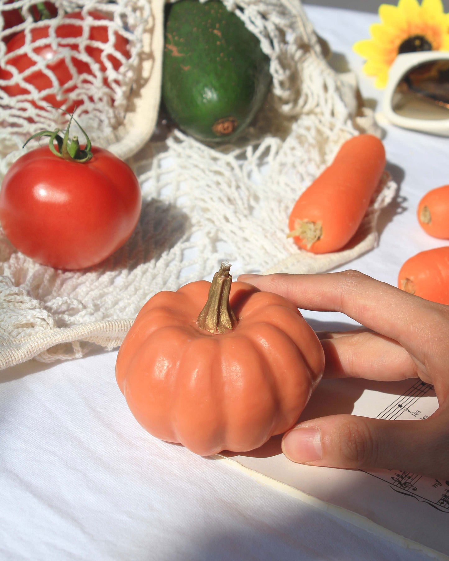 Halloween Pumpkin Candle