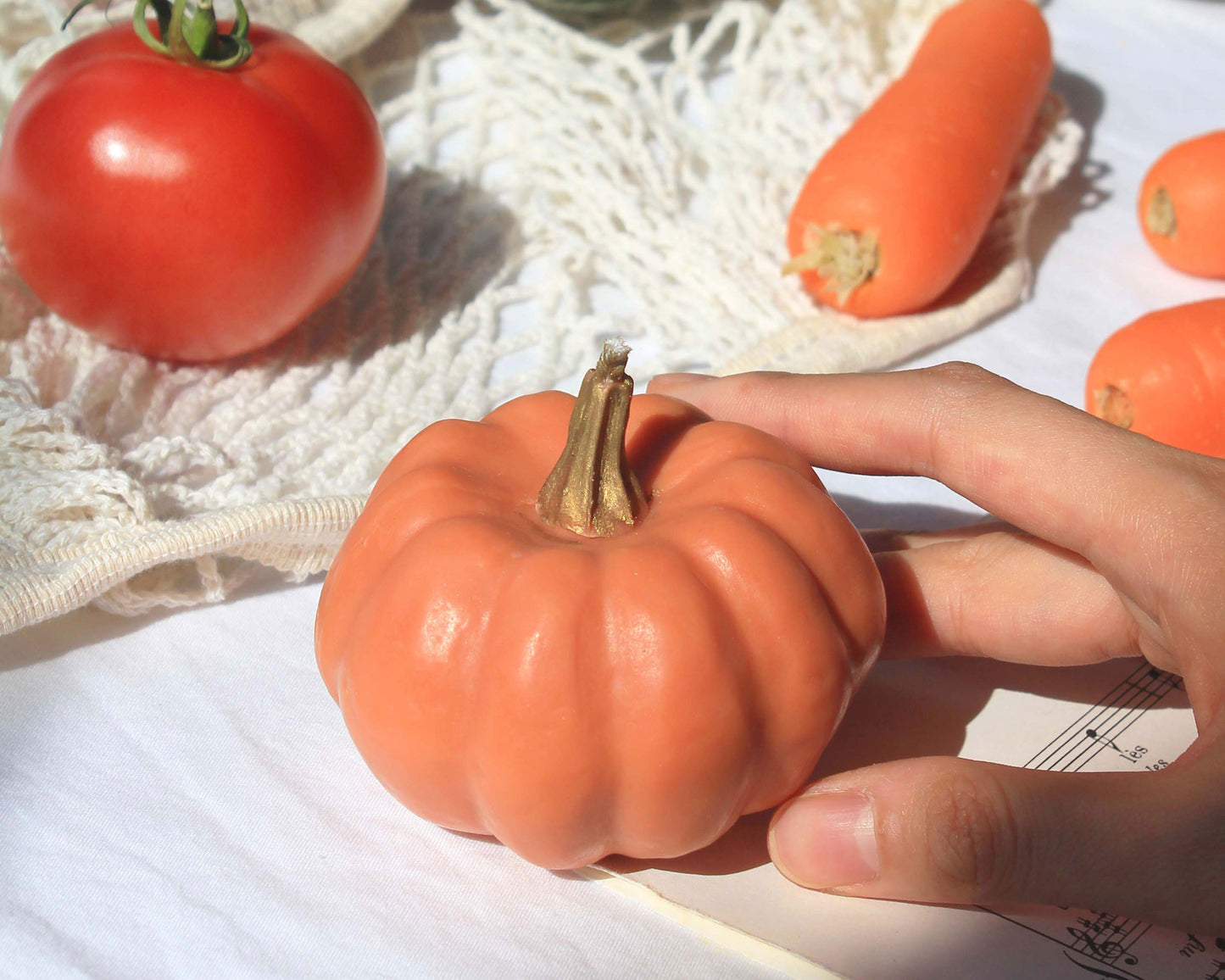 Halloween Pumpkin Candle