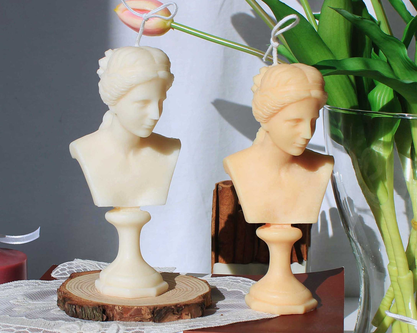 Venus Candle / Greek Pillar Candle